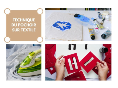 Customisation textile : Maîtriser la technique du pochoir sur tissus