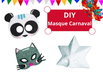 4 DIY pour avoir le plus beau masque de carnaval