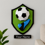 Blason de football en Papercraft 3D