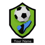 Blason de football en Papercraft 3D