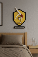 Cadre de gymnastique mural en papercraft 3D