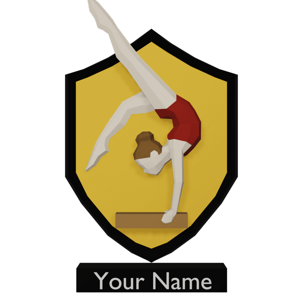 Cadre de gymnastique mural en papercraft 3D