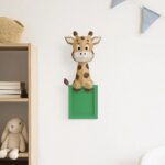 Cadre photo giraffe en papercraft 3D