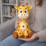Giraffe en papercraft 3D