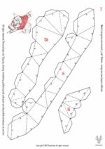 Husky en papercraft 3D