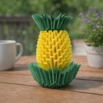 Kit d'origami 3D d'ananas