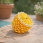 Kit d'origami 3D de citron