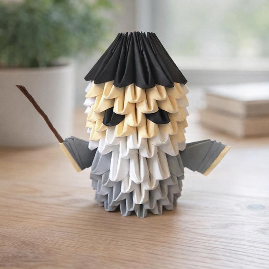 Kit d'origami 3D de Dumbledore Kit d'origami 3D de Dumbledore