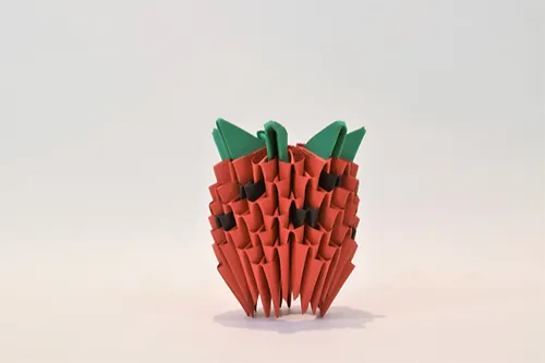 Kit d'origami 3D de fraise