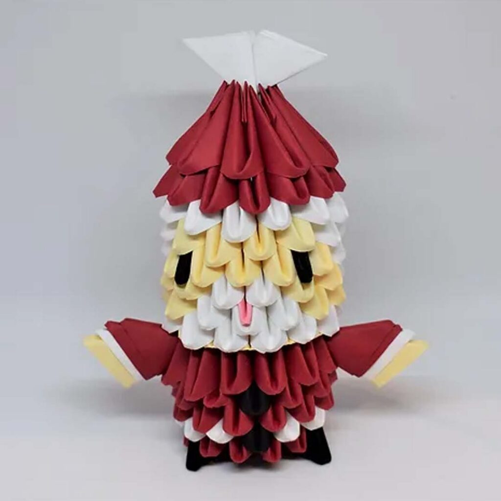 Kit d'origami 3D de Noël