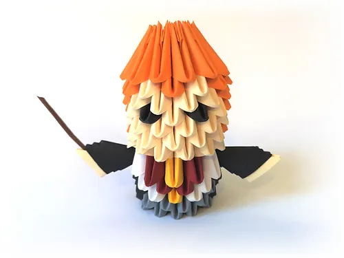 Kit d'origami 3D de Ron Weasley