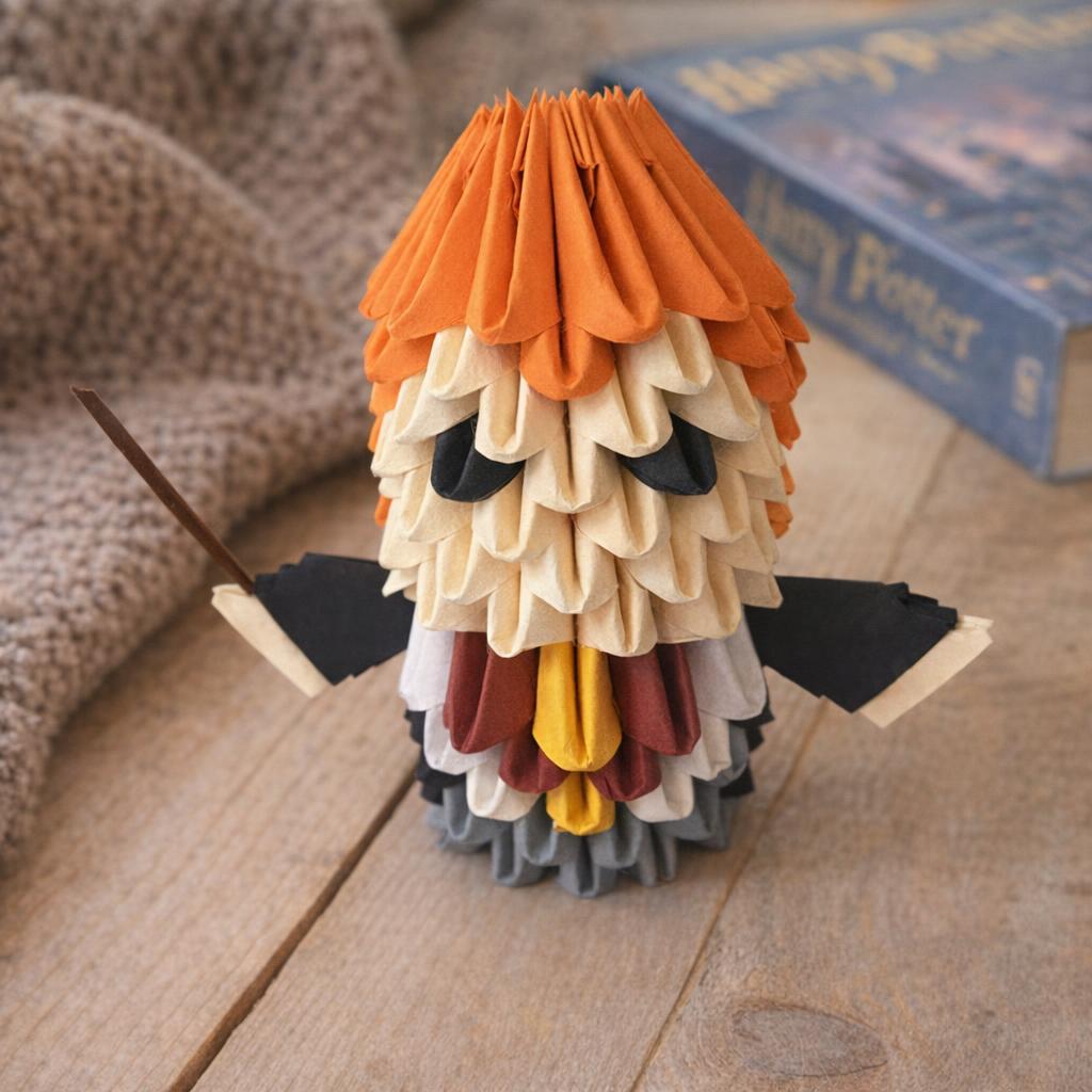 Kit d'origami 3D de Ron Weasley Kit d'origami 3D de Ron Weasley