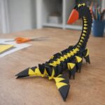 Kit d'origami 3D de scorpion