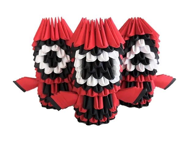 Kit d'origami 3D de Squid Game