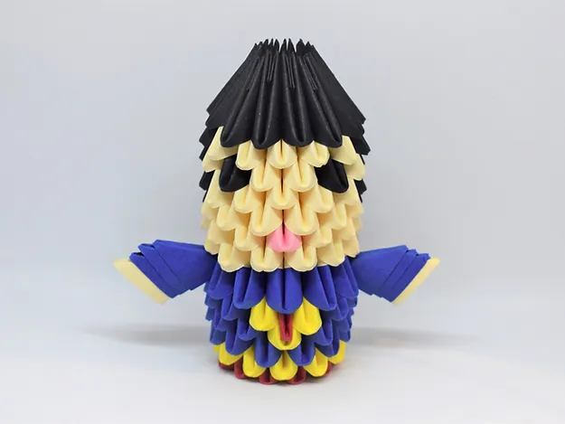 Kit d'origami 3D de Superman