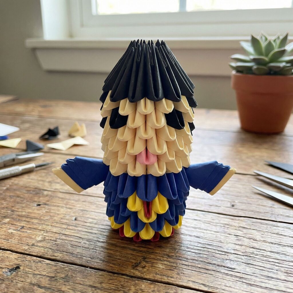 Kit d'origami 3D de Superman Kit d'origami 3D de Superman