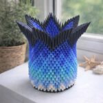 Kit d'origami 3D de vase Neptune