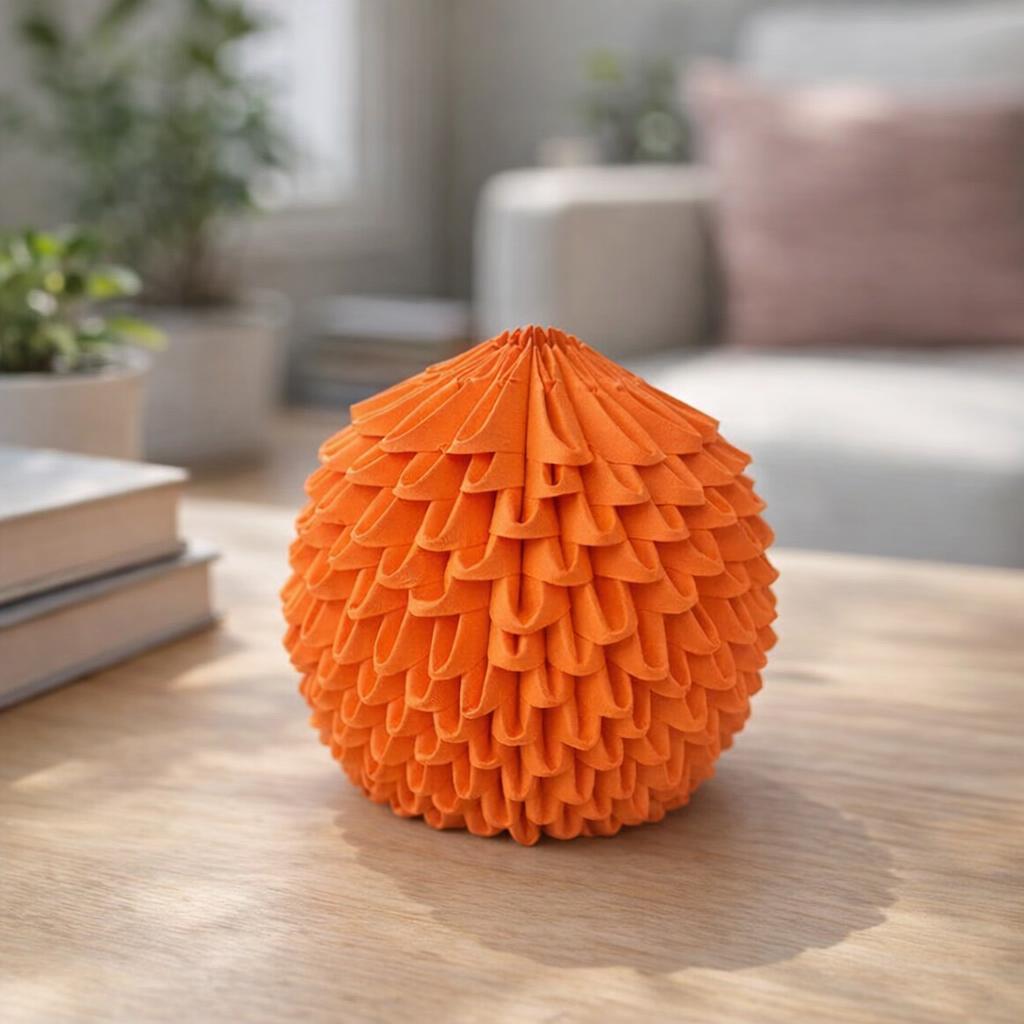 Kit d'origami 3D orange