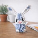 Kit d'origami 3D pour lapin