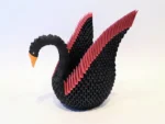 Kit d'origami 3D Vase cygne