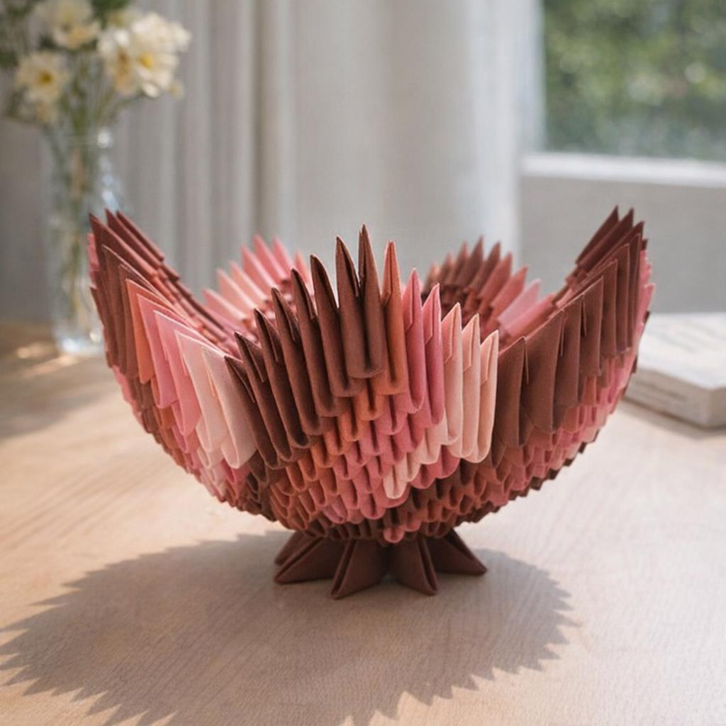 Kit d'origami 3D Vase Estival Kit d'origami 3D Vase Estival