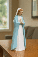 La Vierge Marie – Statue papercraft 3D, douceur et sérénité