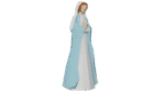 La Vierge Marie – Statue papercraft 3D, douceur et sérénité