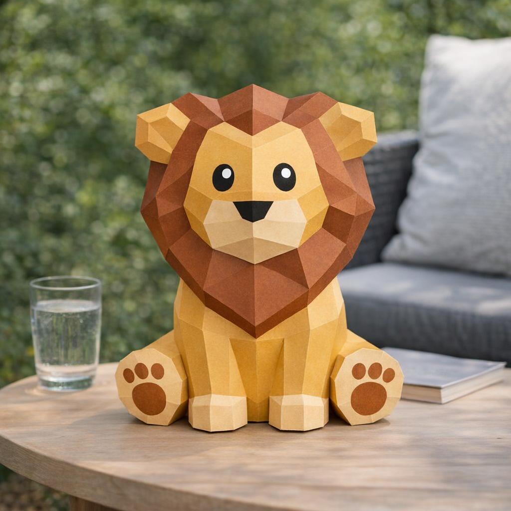 Papercraft de hérisson en 3D