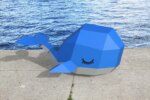 Modèle enfant de baleine