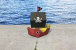 Modèle enfant de bateau pirate