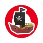 Modèle enfant de bateau pirate