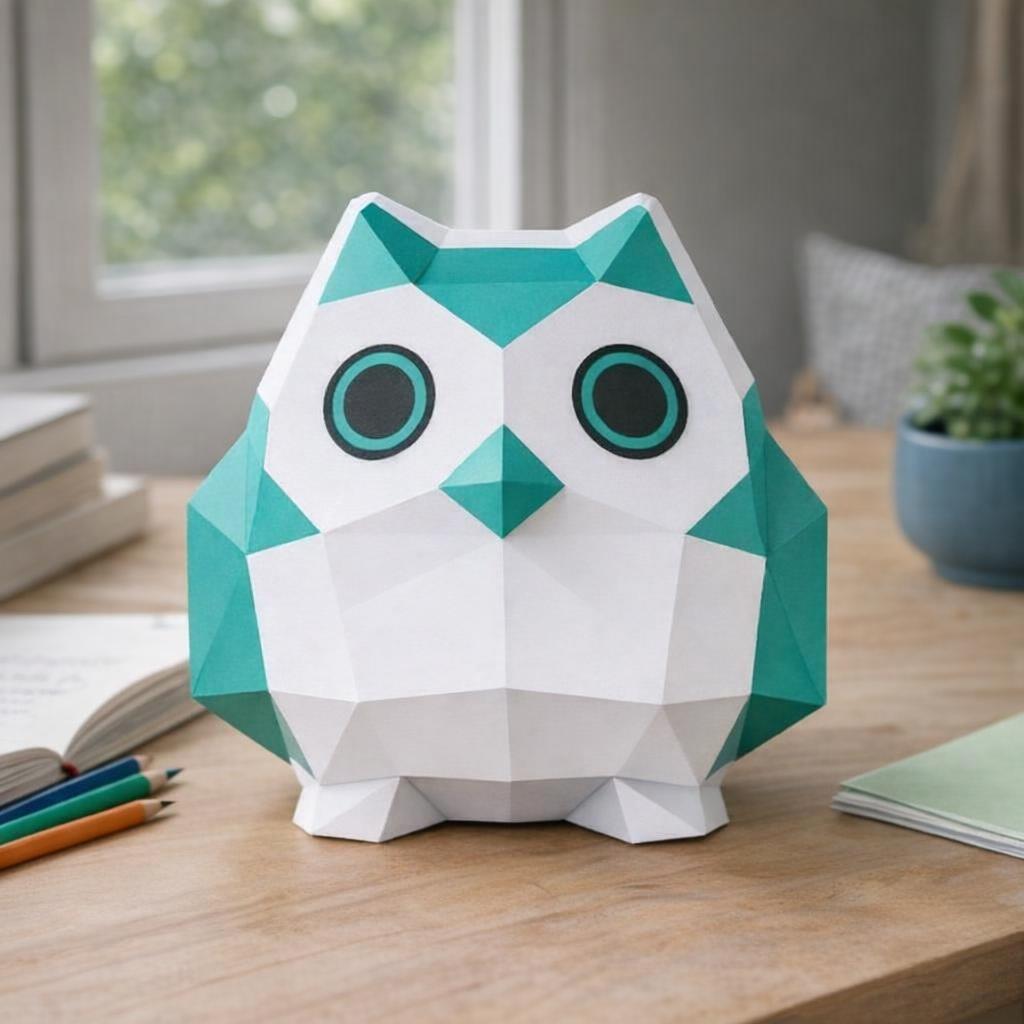 Modèle enfant de chouette