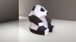Modèle enfant de panda