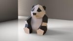 Modèle enfant de panda
