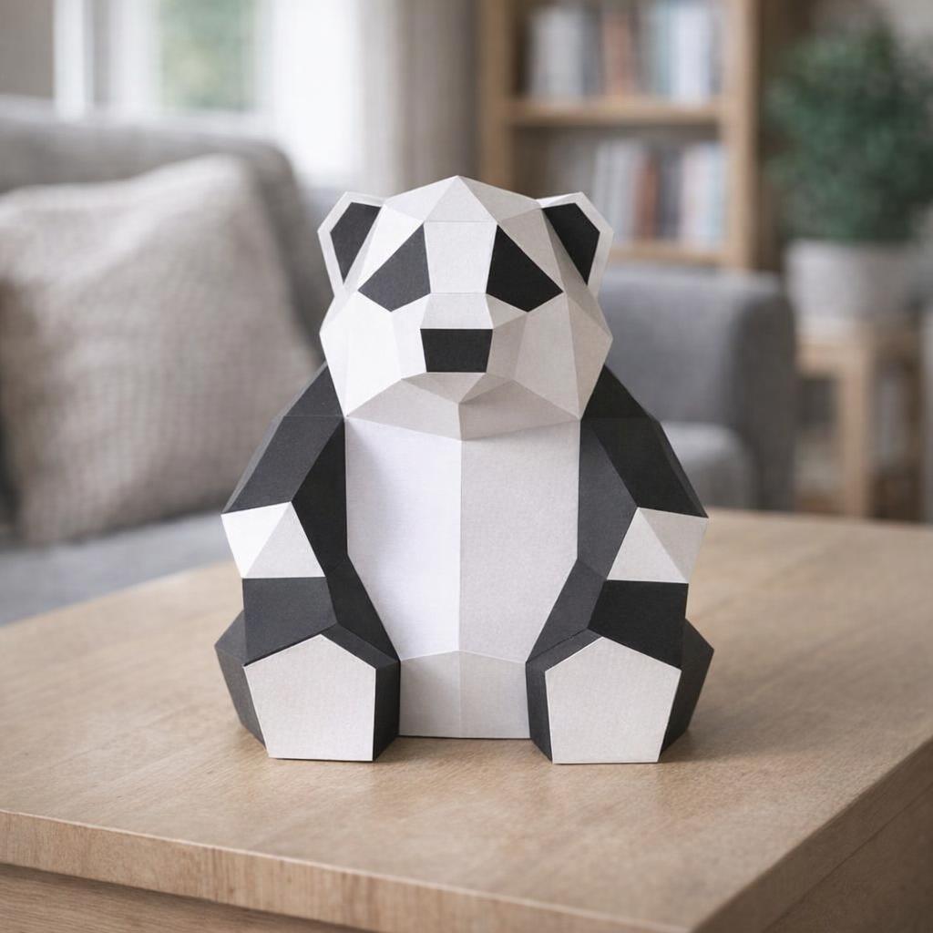 Modèle enfant de panda Modèle enfant de panda