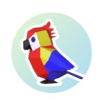 Modèle enfant de perroquet