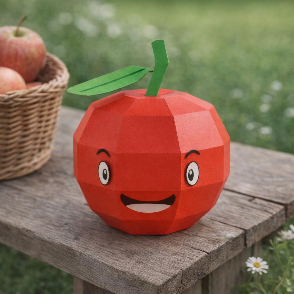 Modèle enfant de pomme