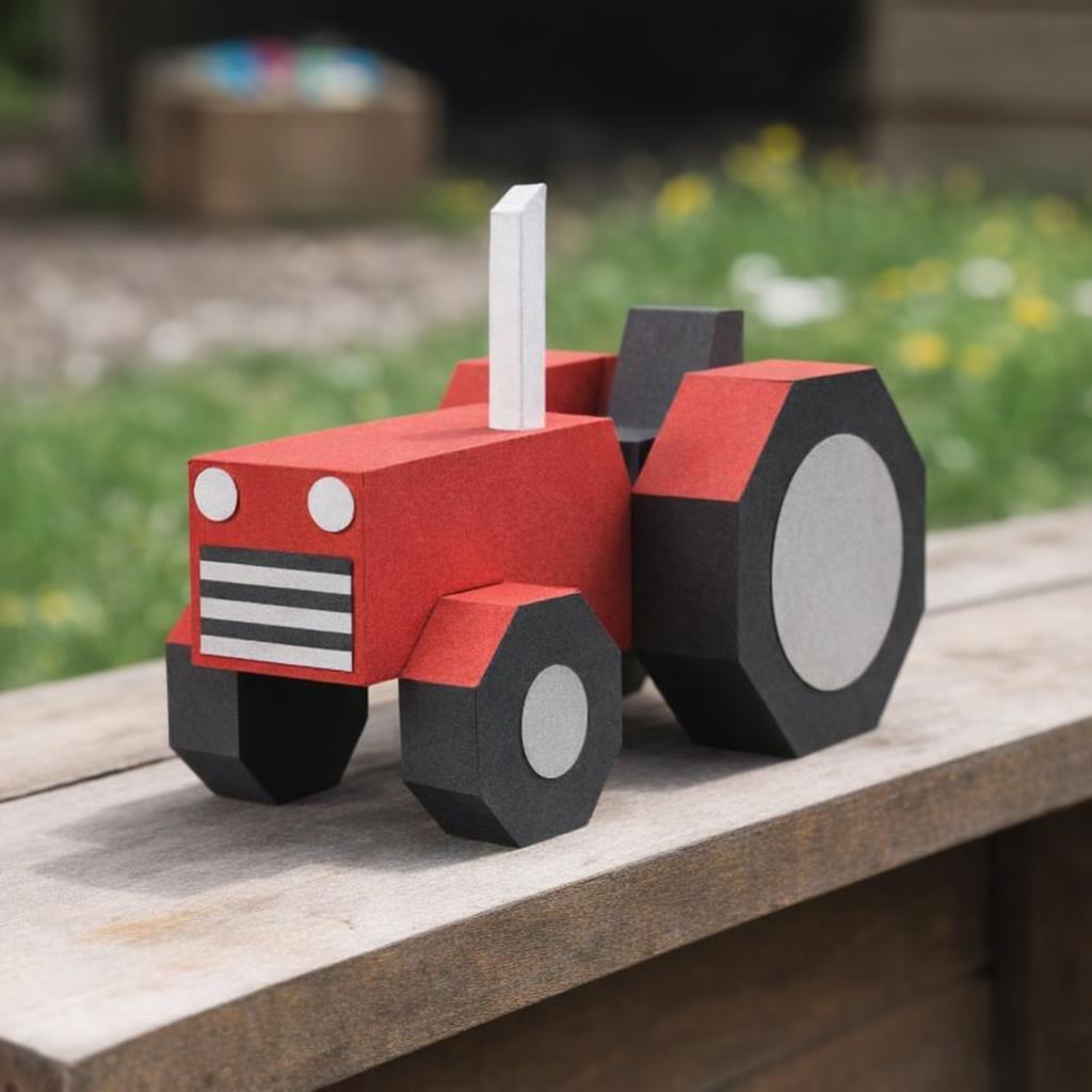 Modèle enfant de tracteur