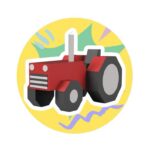 Modèle enfant de tracteur