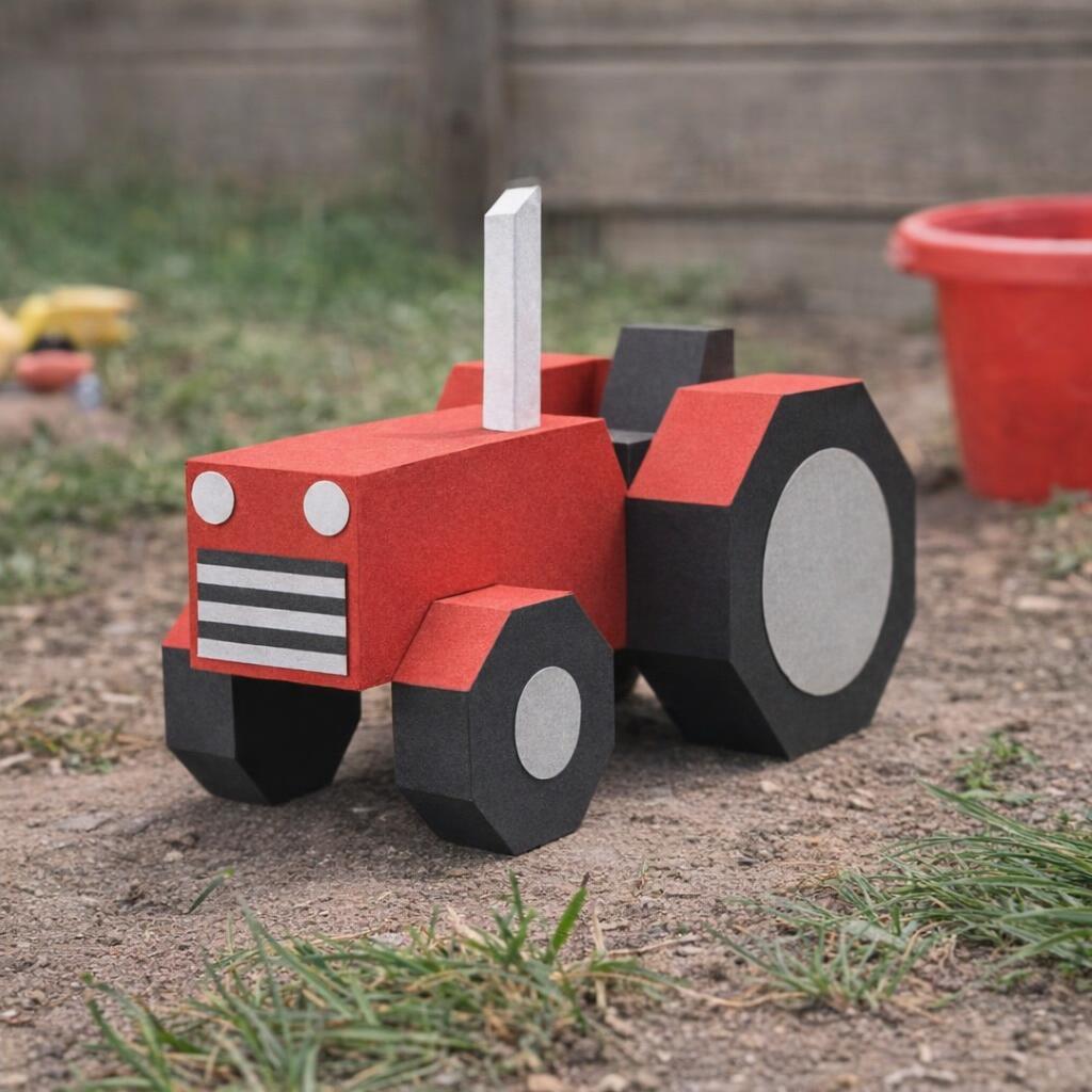 Modèle enfant de tracteur
