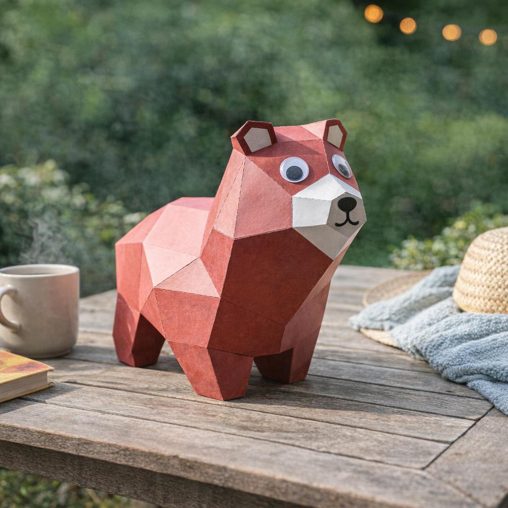 Modèle enfant d'ours