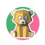 Modèle enfant ours en peluche