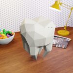 Molaire en papercraft 3D
