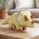 Papercraft bébé Triceratops en 3D