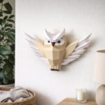 Papercraft chouette en relief 3D