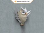 Papercraft chouette en relief 3D