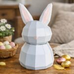 Papercraft de boîte lapin en origami