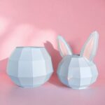 Papercraft de boîte lapin en origami