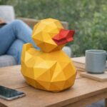 Papercraft de canard en 3D