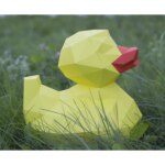 Papercraft de canard en 3D